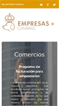 Mobile Screenshot of aje-canarias.es